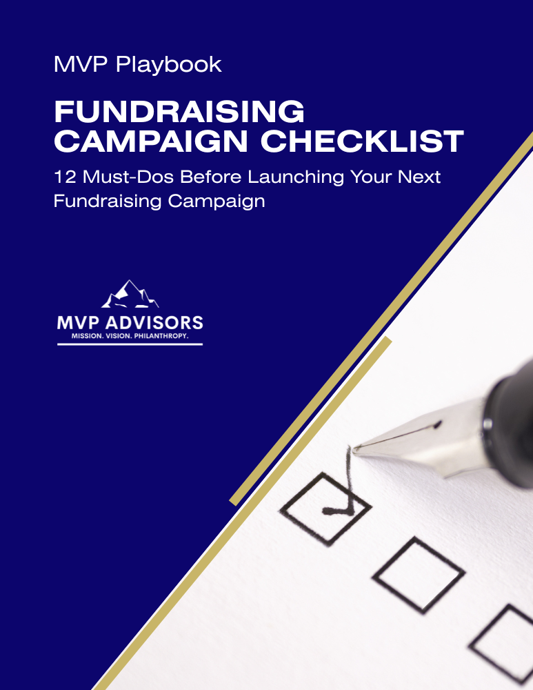 Cover of Fundraising Campaign Checklist Resource